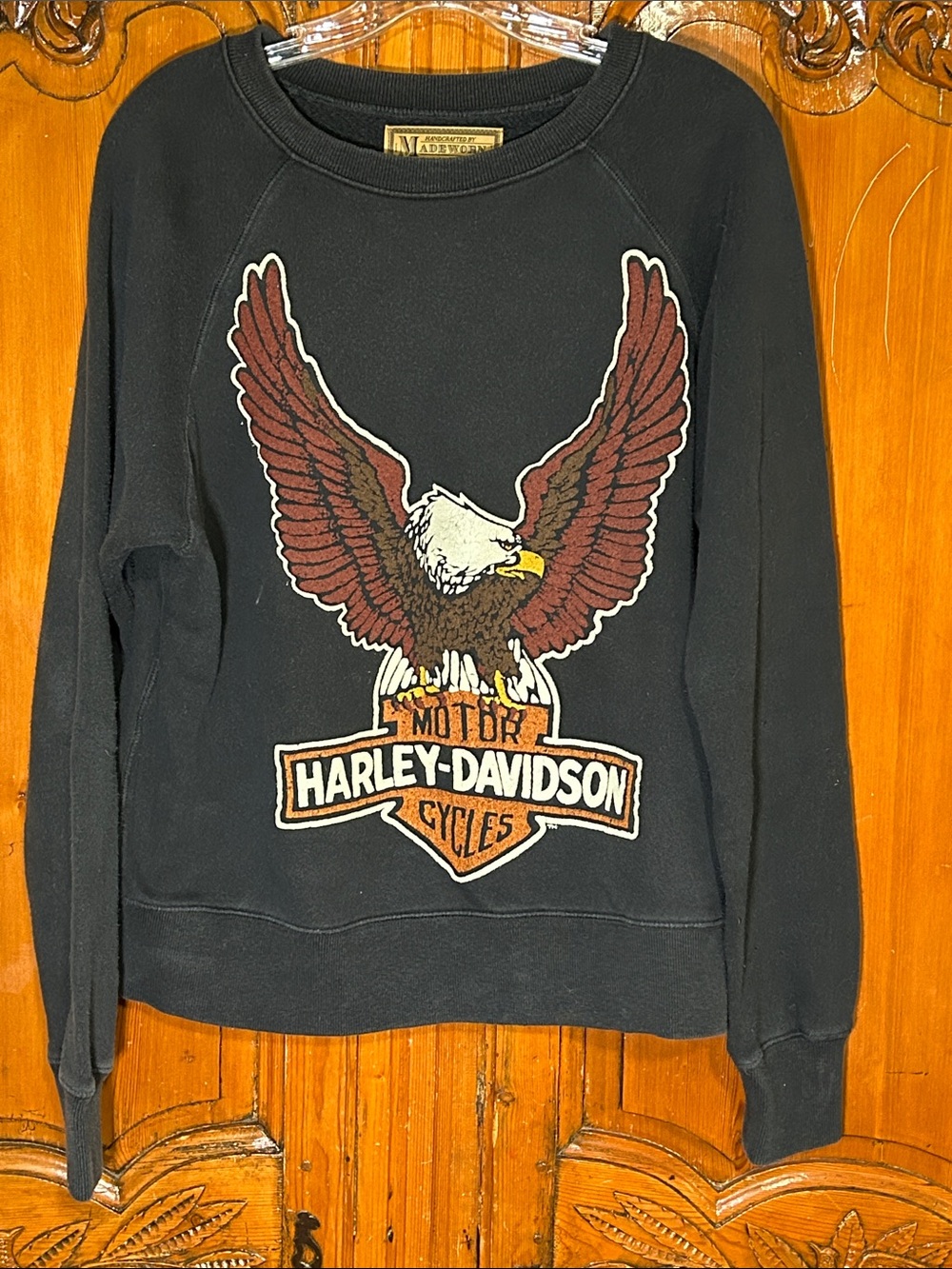 Madeworn Created Harley Davidson Swratshirt. Small